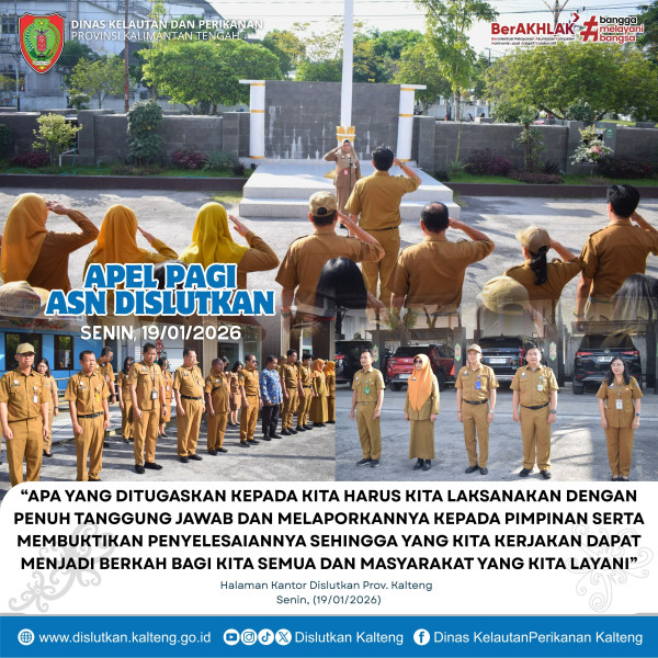 Gambar APEL PAGI ASN DISLUTKAN, SENIN 19 JANUARI 2025