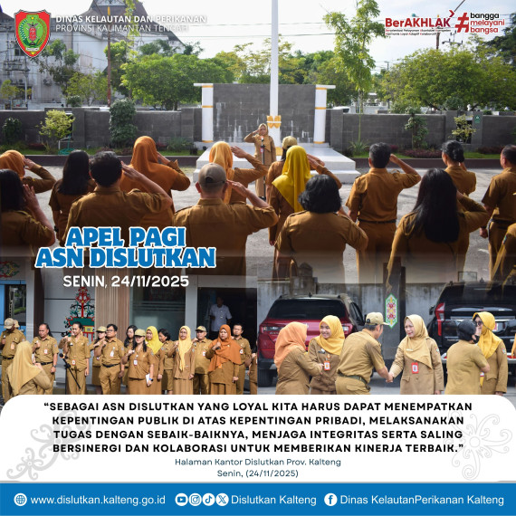 Gambar APEL PAGI ASN DISLUTKAN, SENIN 24 NOVEMBER 2025