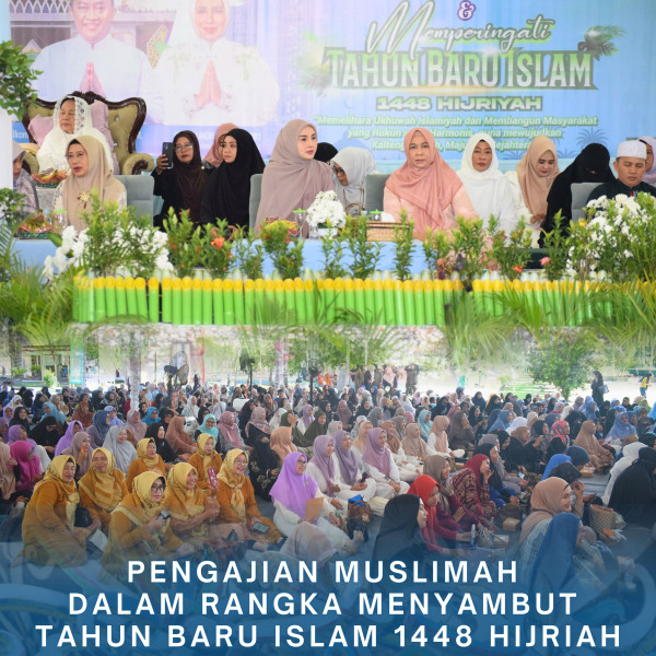 Gambar Pengajian Muslimah Dalam Rangka Menyambut Tahun Baru Islam 1448 Hijriah