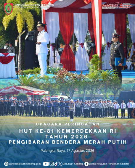 Gambar Upacara Peringatan HUT Ke-81 Kemerdekaan RI Tahun 2026 Pengibaran Bendera Merah Putih