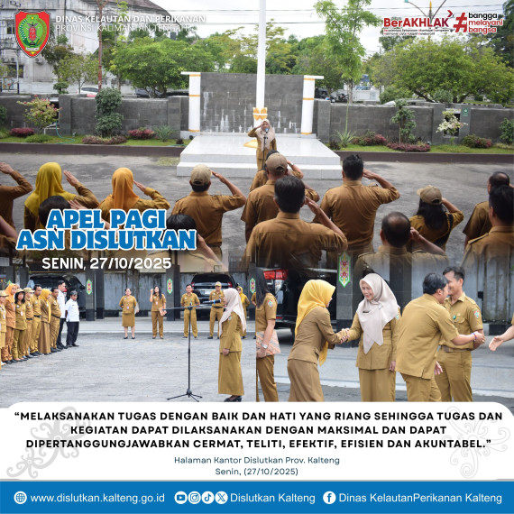 Gambar APEL PAGI ASN DISLUTKAN, SENIN 27 OKTOBER 2025