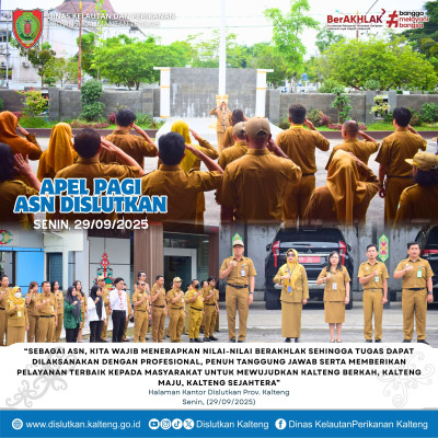 ASN DISLUTKAN APEL PAGI, SENIN 29 SEPTEMBER 2025