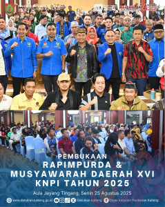 Pembukaan Rapimpurda & Musyawarah Daerah XVI KNPI Tahun 2025