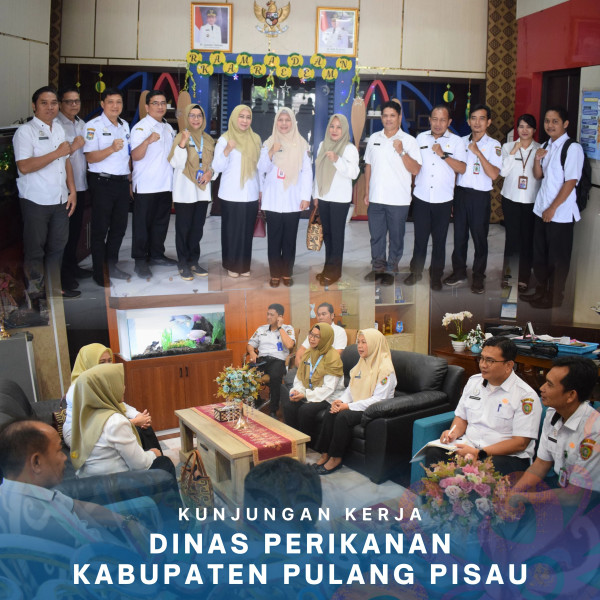 Gambar Kunjungan Kerja Dari Dinas Perikanan Kabupaten Pulang Pisau