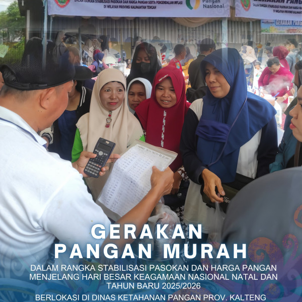 Gambar Gerakan Pangan Murah dengan menjual komoditas ikan patin dan ikan nila