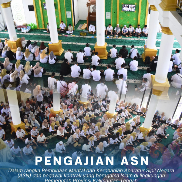 Gambar Pengajian ASN Lingkup Pemprov Kalteng