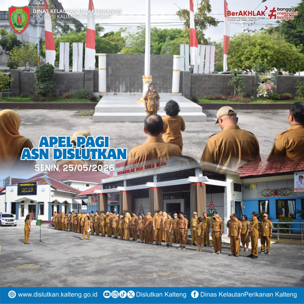 Gambar Apel Pagi Dislutkan, Senin 25 Mei 2026