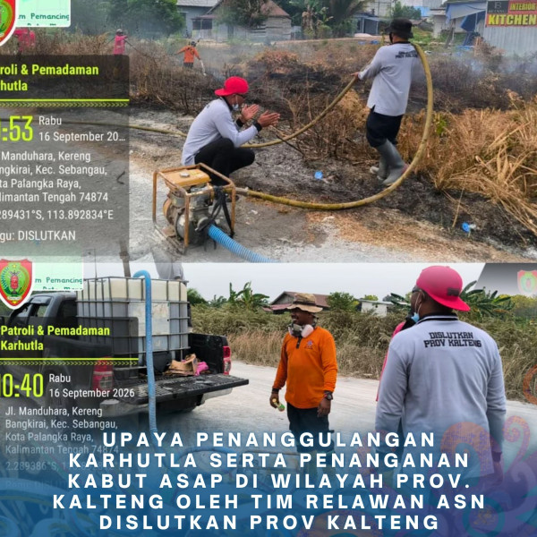 Gambar ASN DISLUTKAN KALTENG PEDULI KARHUTLA 16 September 2026