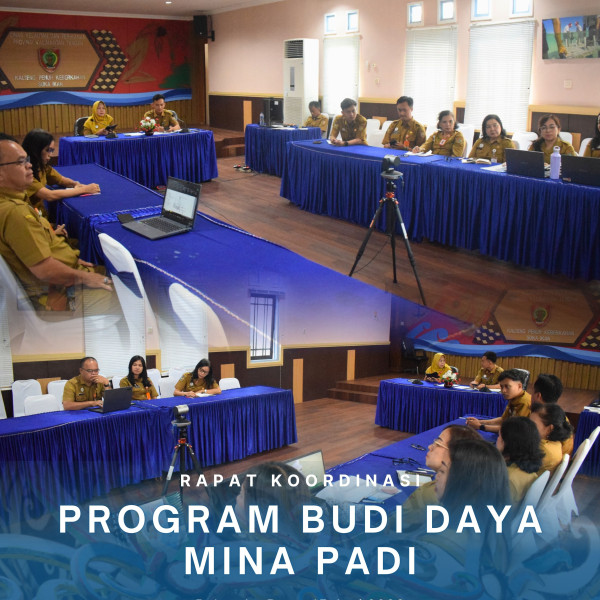 Gambar Rapat Koordinasi Program Budi Daya Mina Padi