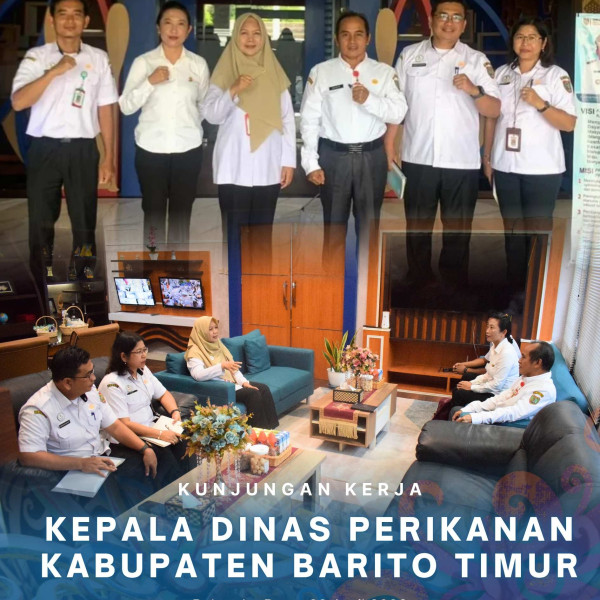 Gambar Kunjungan Kerja Kepala Dinas Perikanan Kabupaten Barito Timur