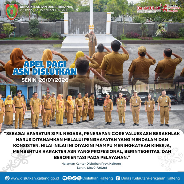 Gambar APEL PAGI ASN DISLUTKAN, 26 JANUARI 2026