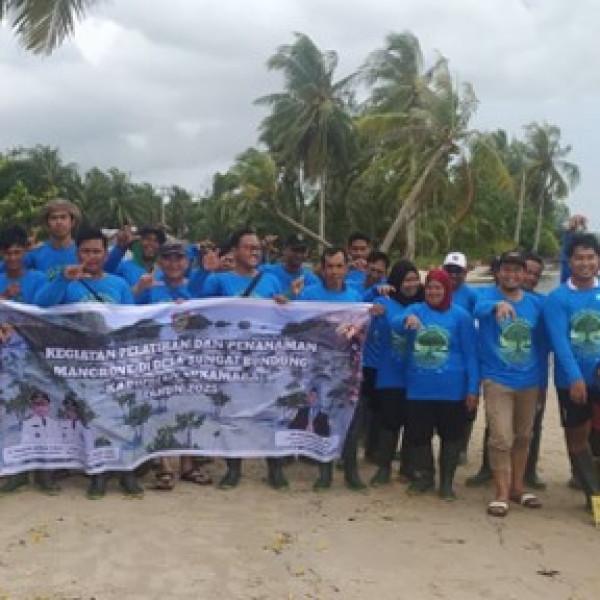 Gambar Pemprov Kalteng Dorong Kelestarian Ekosistem Pesisir, Warga Sungai Bundung Sukamara Ikuti Pelatihan dan Penanaman Mangrove