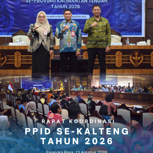 Gambar Rapat Koordinasi PPID se-Kalteng tahun 2026