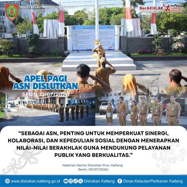 Gambar Apel Pagi Dislutkan Prov. Kalteng, 13 Juli 2026