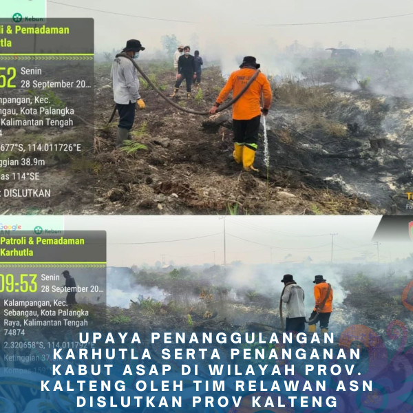 Gambar ASN DISLUTKAN KALTENG PEDULI KARHUTLA 28 September 2026