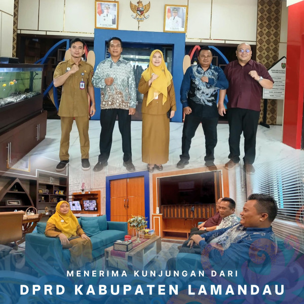 Gambar MENERIMA KUNJUNGAN DARI DPRD KABUPATEN LAMANDAU 27 Oktober 2026