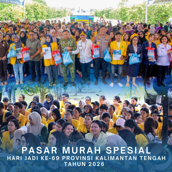 Gambar Pasar Murah Spesial Hari Jadi Ke-69 Prov. Kalteng Tahun 2026