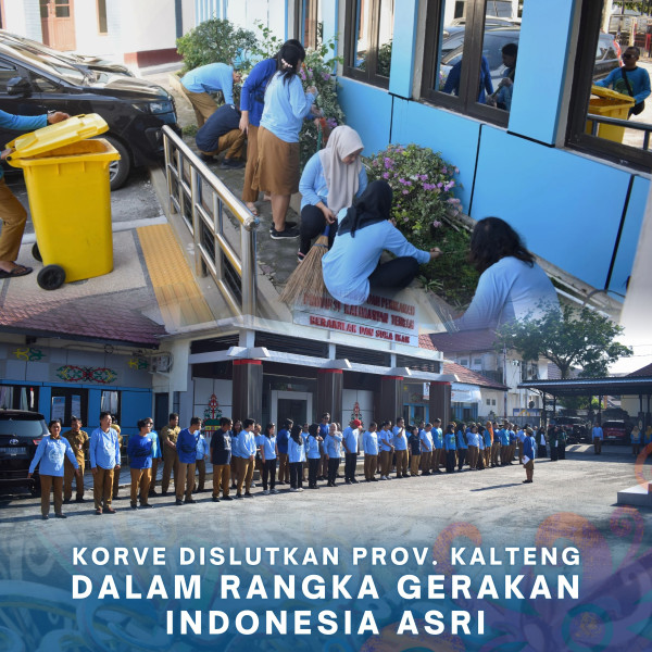 Gambar Korve Dalam Rangka Gerakan Indonesia ASRI, Selasa 14 Juli 2026