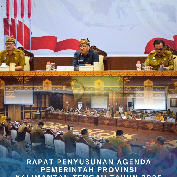 Gambar Rapat Penyusunan Agenda Pemerintah Provinsi Kalimantan Tengah Tahun 2026