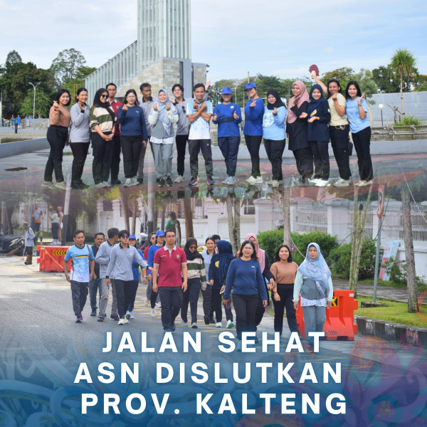Gambar Jalan Sehat ASN Dislutkan Prov. Kalteng