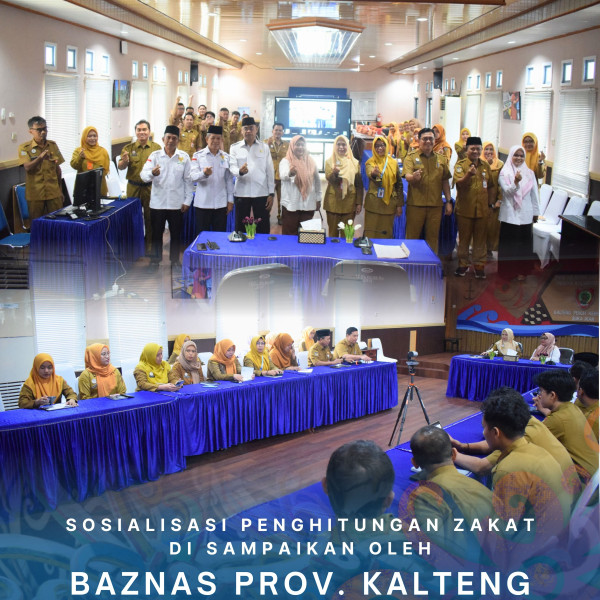 Gambar Sosialisasi Penghitungan Zakat Di Sampaikan Oleh BAZNAS Prov. Kalteng