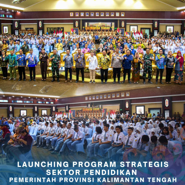 Gambar Launching Program Strategis Sektor Pendidikan Pemprov Kalteng