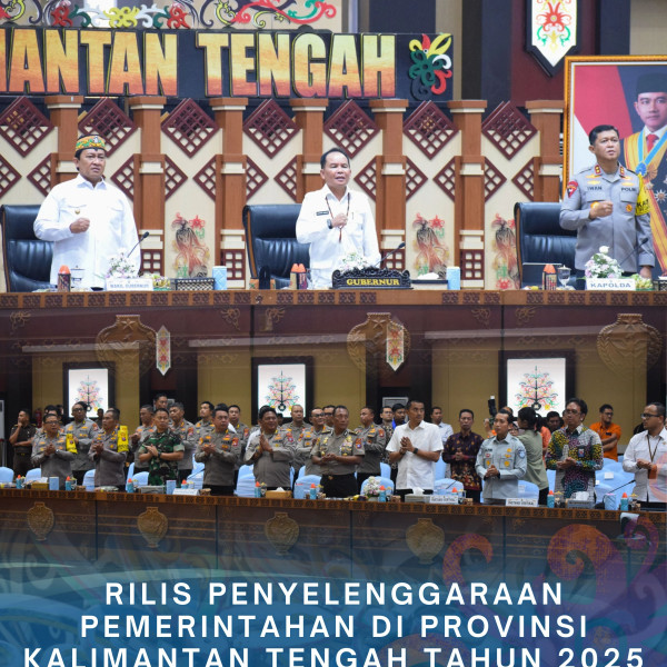 Gambar Rilis Penyelenggaraan Pemerintahan Di Provinsi Kalimantan Tengah Tahun 2025
