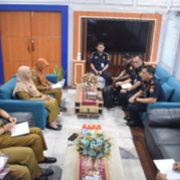 Gambar Perkuat Sinergi Pengawasan Kelautan dan Perikanan Kalteng, Dislutkan Terima Kunjungan Stasiun PSDKP KKP Pontianak