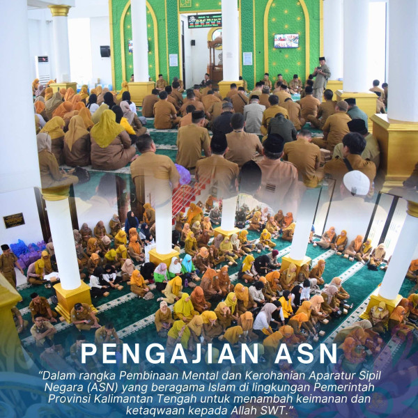 Gambar Pengajian Rutin ASN Lingkup Pemprov Kalteng