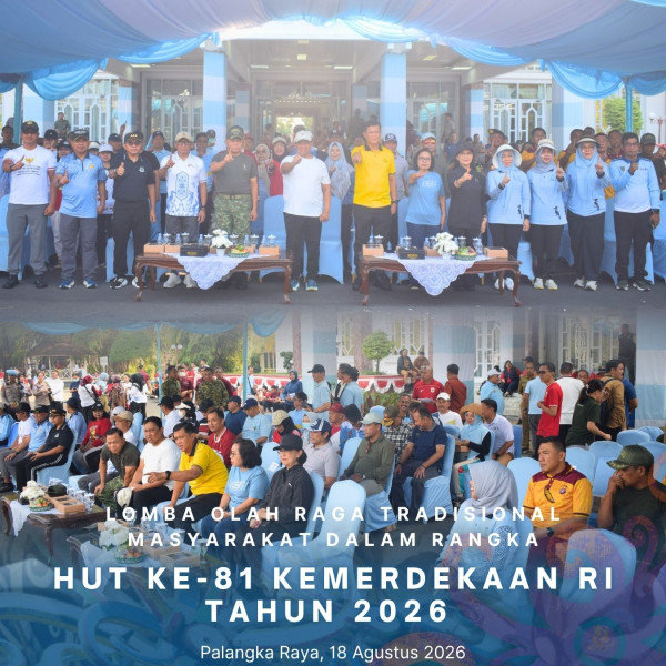 Gambar Lomba Olah Raga Tradisional Masyarakat dalam rangka HUT Ke-81 Kemerdekaan RI Tahun 2026