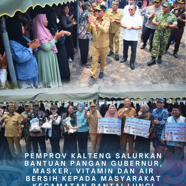 Gambar Bantuan Pangan Gubernur untuk Masyarakat di Kecamatan Pantai Lunci, Senin (05/10/2026)