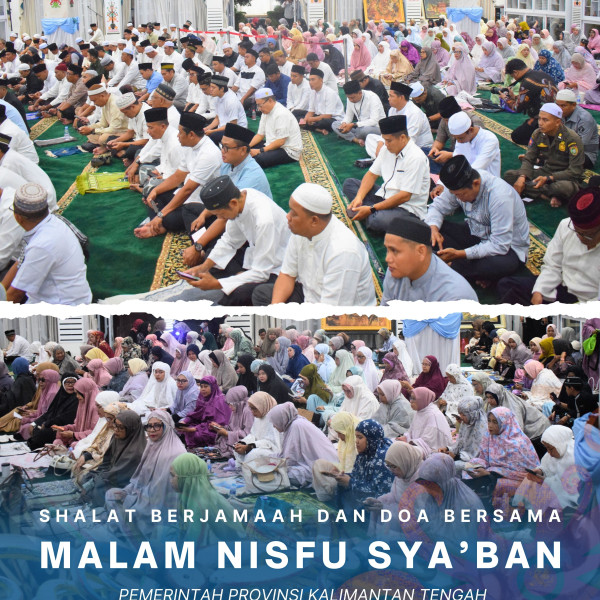 Gambar Shalat Berjamaah dan Doa Bersama Malam Nisfu Sya’ban