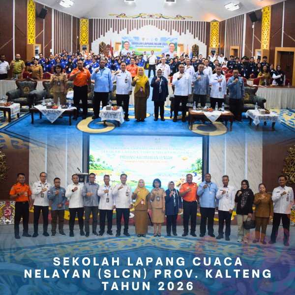 Gambar 🌊 SEKOLAH LAPANG CUACA NELAYAN (SLCN) PROV. KALTENG TAHUN 2026, Senin 26 Oktober 2026