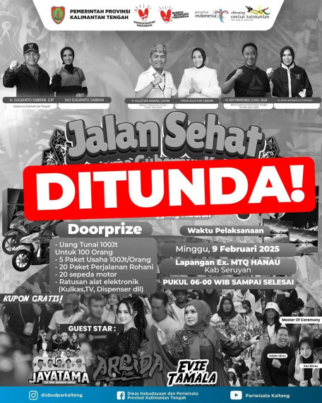 Gambar 📢 PERHATIAN.. PERHATIAN, PENGUMUMAN PENTING!!! 📢 Permohonan maaf yang sebesar-besarnya kepada seluruh masyarakat Seruyan dan sekitarnya 🙏