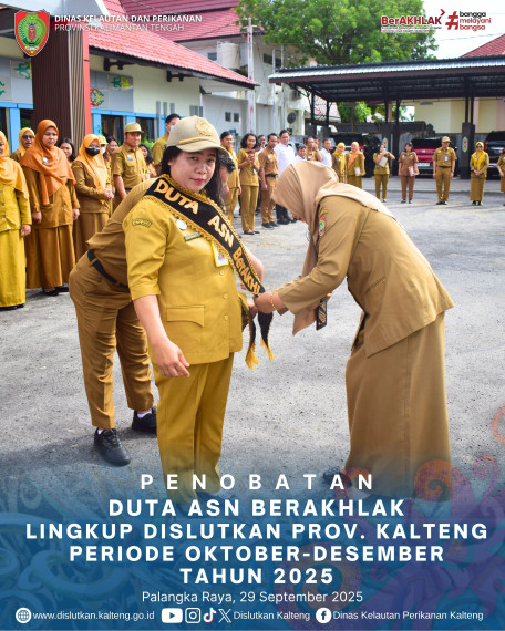 Gambar PENOBATAN DUTA ASN BERAKHLAK LINGKUP DISLUTKAN PROV. KALTENG