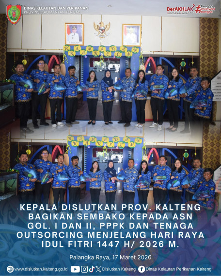 Gambar Dislutkan Prov. Kalteng Bagikan Sembako Kepada ASN Gol. I dan II, PPPK dan Tenaga Outsourcing