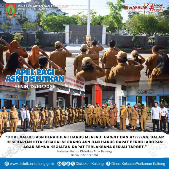 Gambar ASN DISLUTKAN APEL PAGI, SENIN 13 OKTOBER 2025