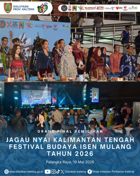 Gambar Grand Final Pemilihan Jagau Nyai Kalimantan Tengah Festival Budaya Isen Mulang Tahun 2026