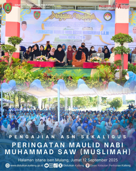 Gambar Pengajian ASN Sekaligus Peringatan Maulid Nabi Muhammad SAW (Muslimah)