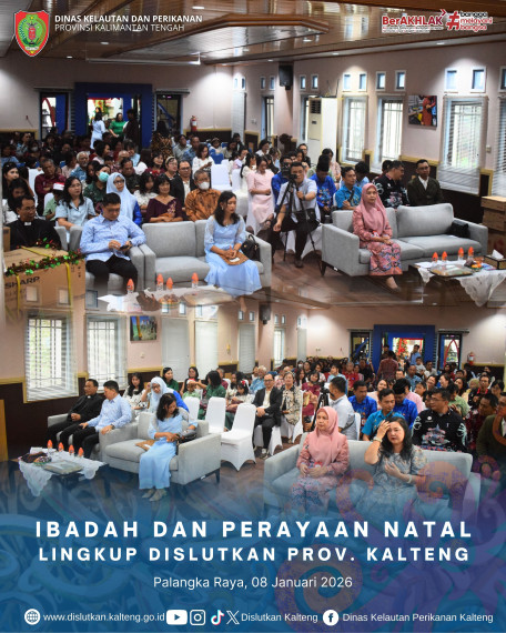 Gambar Ibadah dan Perayaan Natal Lingkup Dislutkan Prov. Kalteng