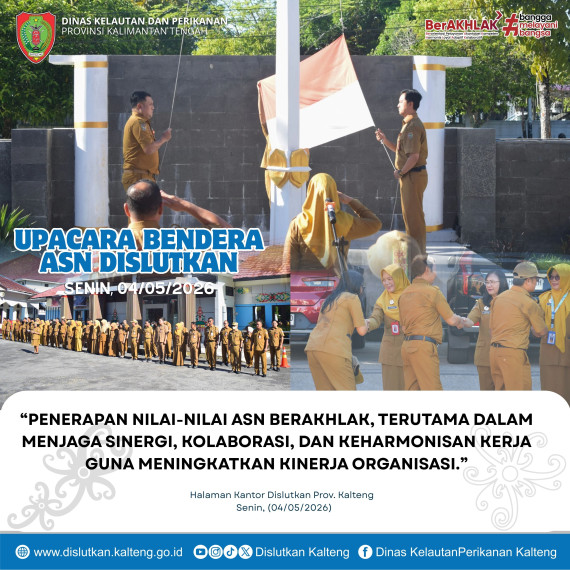 Gambar Upacara Bendera ASN Dislutkan, Senin 05 Mei 2026