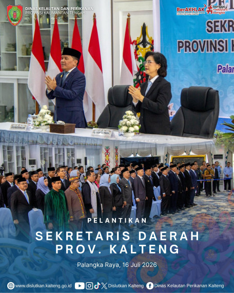 Gambar Pelantikan Sekretaris Daerah Prov. Kalteng