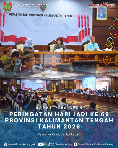 Gambar Rapat Persiapan Peringatan Hari Jadi ke 69 Provinsi Kalimantan Tengah Tahun 2026