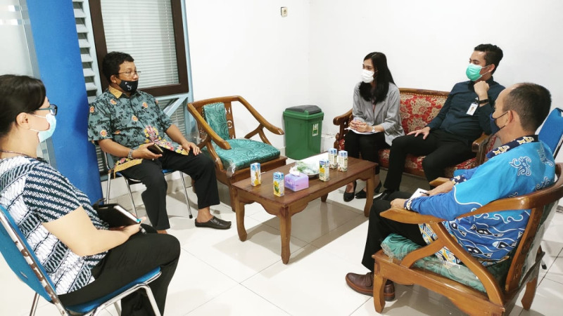 Gambar KPN Perikanan Dislutkan Kalteng menerima kunjungan dari perwakilan BTN  		Palangka Raya