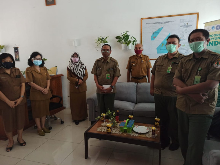 Gambar Dislutkan Terima Kunjungan Tim Pusat Pengendalian Pembangunan Ekoregion (P3E) Kalimantan