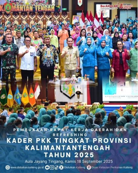 Gambar PEMBUKAAN RAPAT KERJA DAERAH DAN REFRESHING KADER PKK TINGKAT PROVINSI KALIMANTAN TENGAH TAHUN 2025