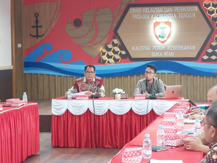 Gambar Kembangkan Kawasan Konservasi Perikanan Darat, Dislutkan Prov. Kalteng Gandeng KKP, FAO Indonesia, dan BIT