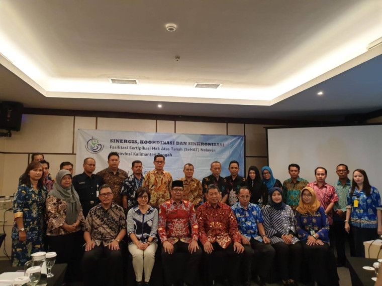 Gambar Rapat Sinergis, Koordinasi dan Sinkronisasi Fasilitasi Sertifikasi Hak Atas Tanah (SeHAT) Nelayan
