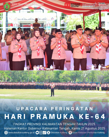 Gambar UPACARA HARI PRAMUKA KE-64