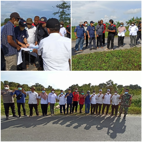 Gambar Pemprov.Kalteng Tentukan Titik Nol Kawasan Budidaya Tambak Udang Vaname/Shrimp Estate di Kabupaten Sukamara